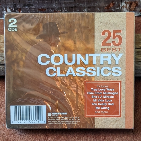 3/$10 2017 New Sealed CD Kenny Rogers 2 CDs 25 Best Kenny Rogers - Picture 8 of 8